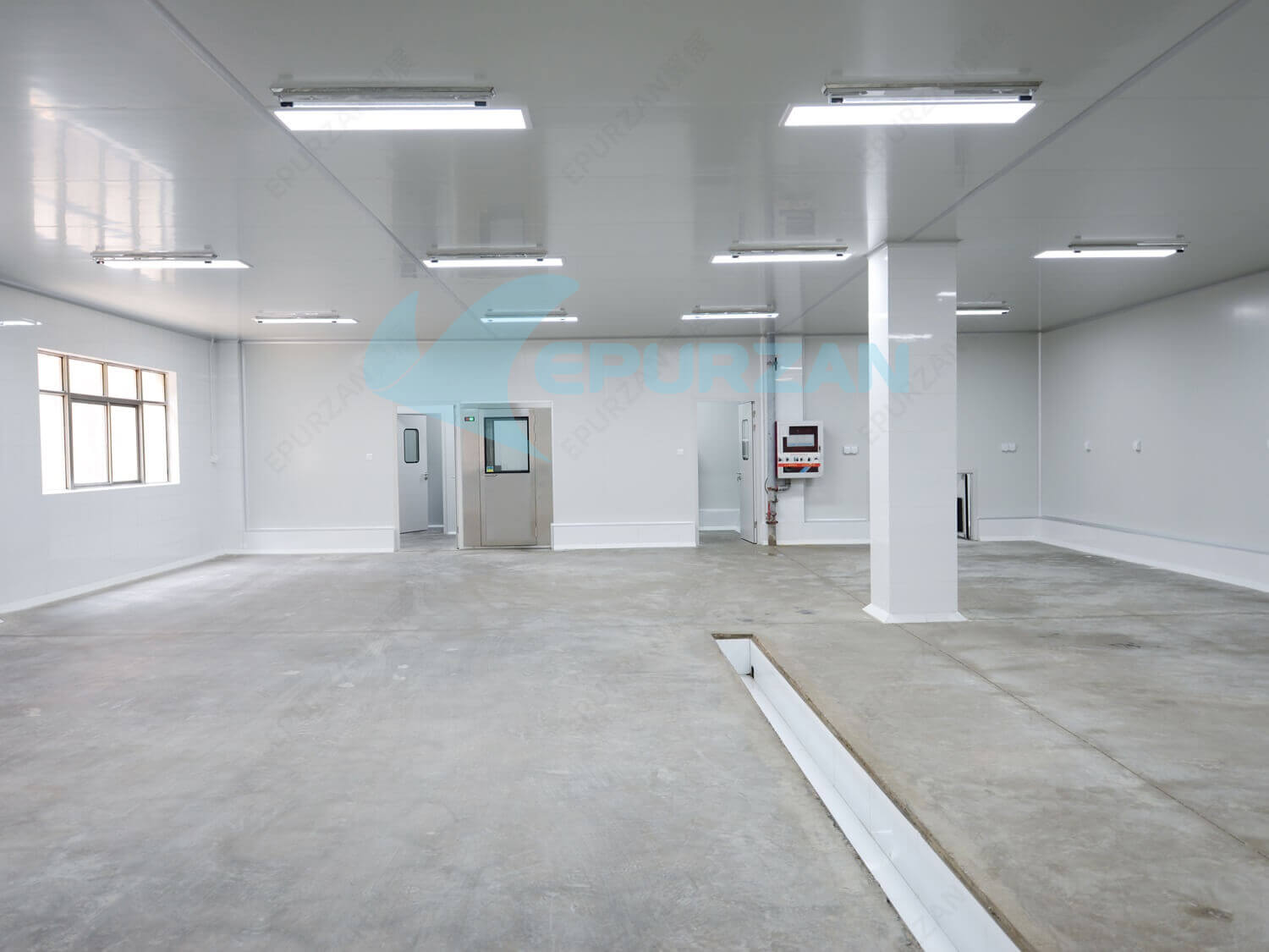 食品廠淨化車間工程案例（十萬級恒溫）